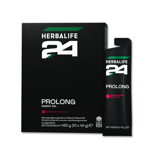 Herbalife24® Prolong Energy Gel Jordgubbe 10 påsar