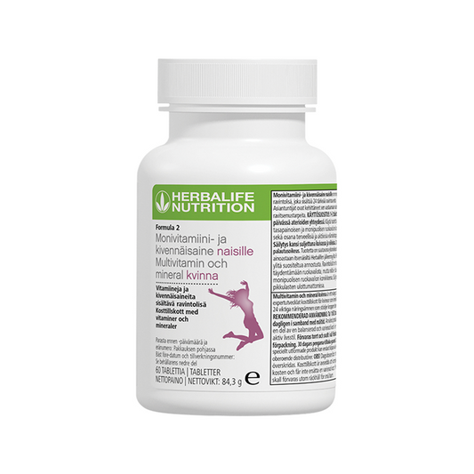 Formula 2 Multivitamin & Mineral Kvinna 60 tabletter
