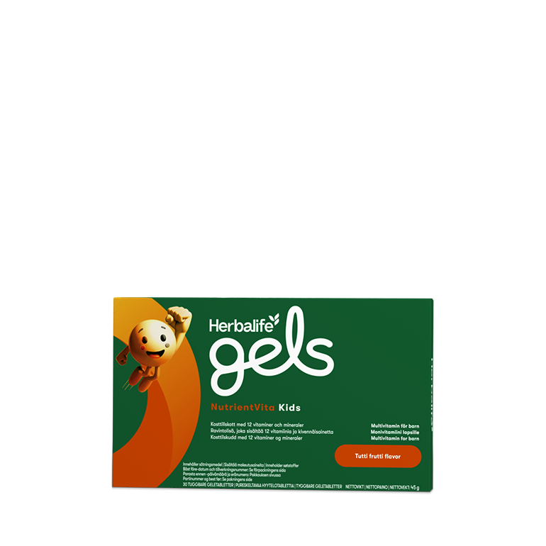 Herbalife Gels NutrientVita Kids Tutti frutti 30 tuggbara geltabletter